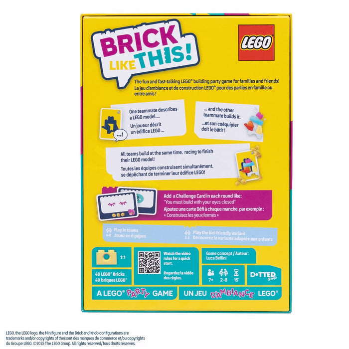 Brick Like This! (Multilingual) | A LEGO Party Game