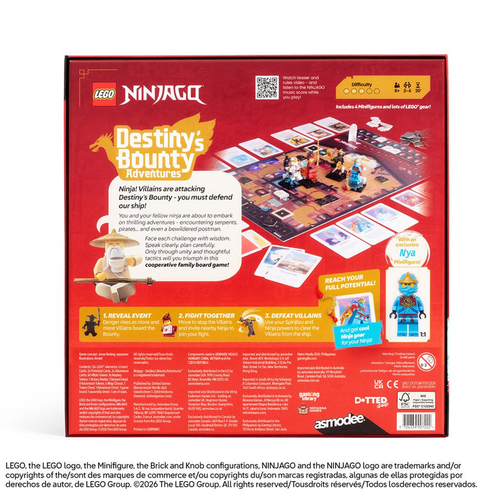 Ninjago - Destiny's Bounty Adventures | Board Game | Asmodee