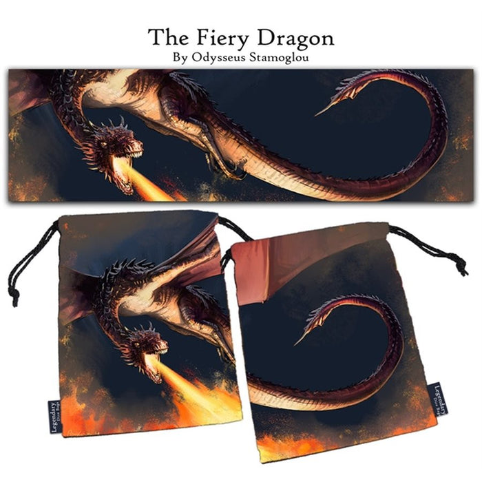 Legendary Dice Bags: The Fiery Dragon