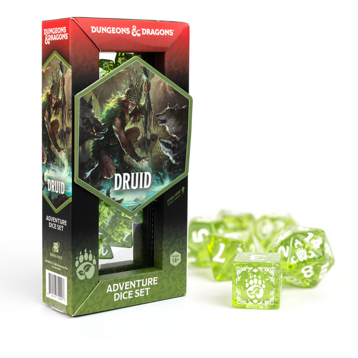 DND ADVENTURE DICE BUNDLE - DRUID