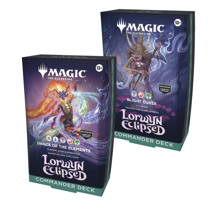 [PREORDER] Commander Decks Set of 2 | Lorwyn Eclipsed | Magic the Gathering TCG