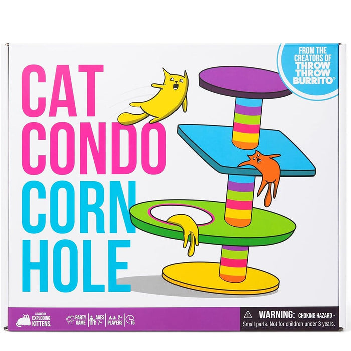 Cat Condo Cornhole | Exploding Kittens | Board Game