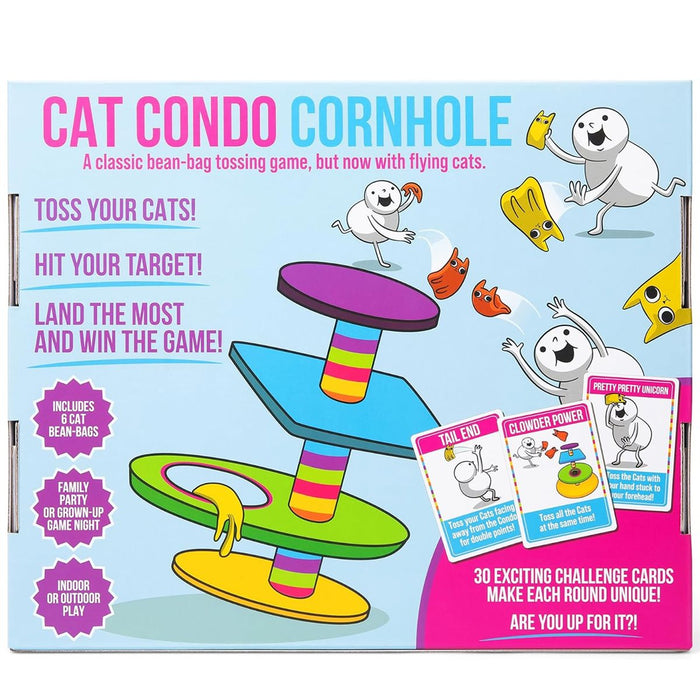 Cat Condo Cornhole | Exploding Kittens | Board Game