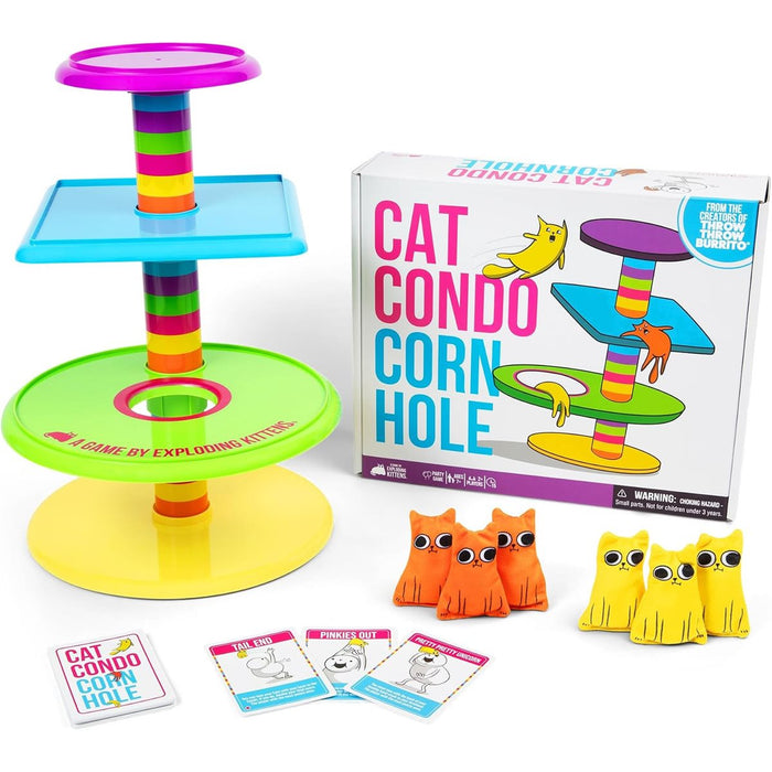 Cat Condo Cornhole | Exploding Kittens | Board Game