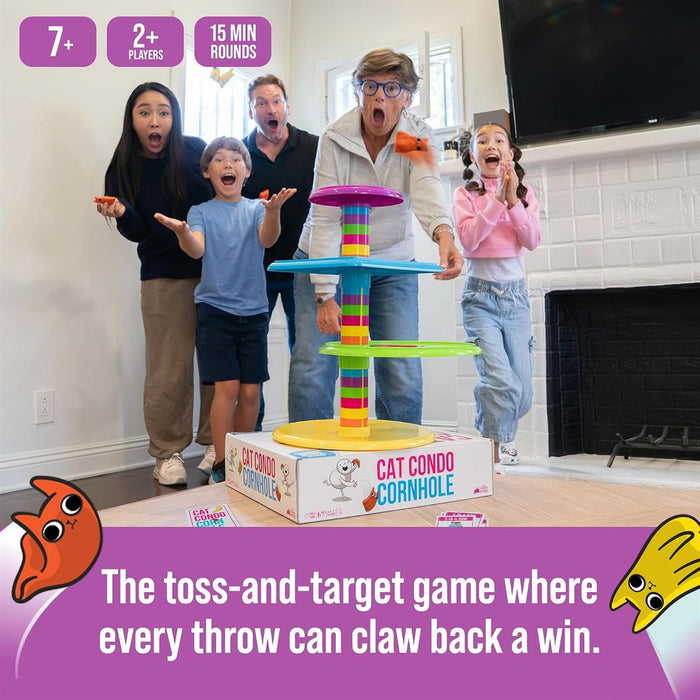 Cat Condo Cornhole | Exploding Kittens | Board Game