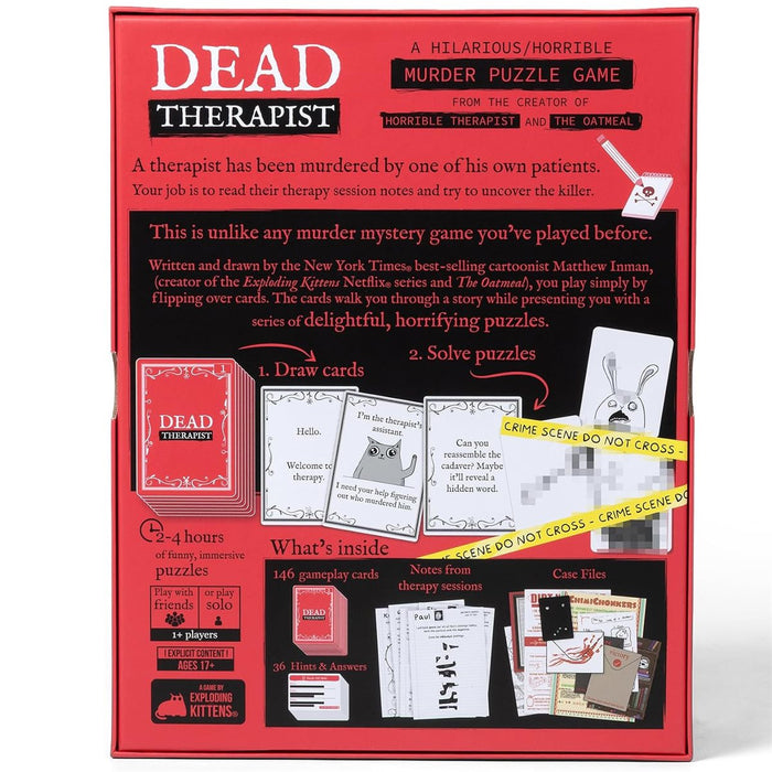 Dead Therapist | Exploding Kittens | Board Game