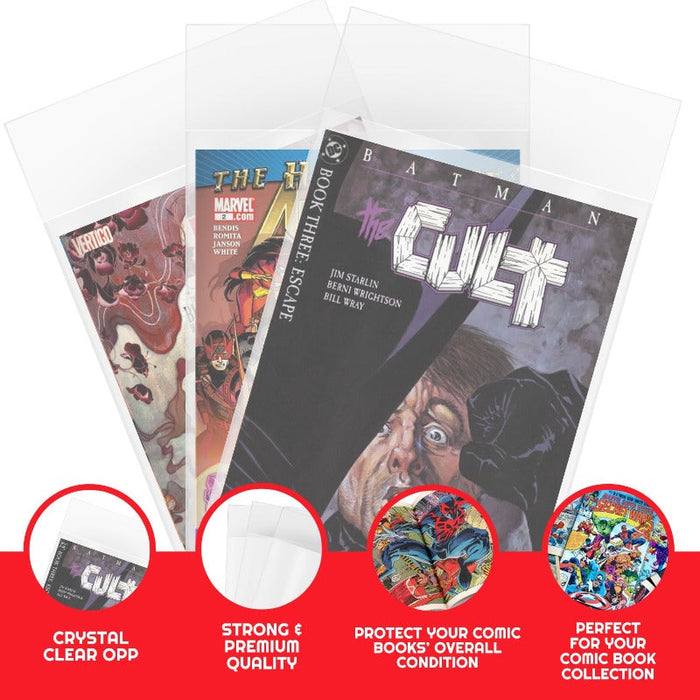 Current Age Comic Bags - 2MIL - 100 pack (EVORETRO)