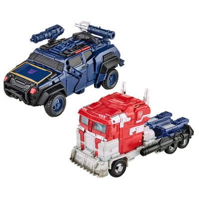 Transformers: Reactivate Optimus Prime and Soundwave Figures