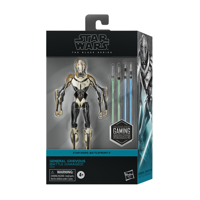 [PREORDER] Star Wars The Black Series General Grievous (Battle Damaged) | Collectible 6 Inch Action Figure | Hasbro