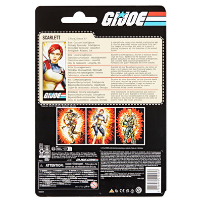 G.I. Joe Classified Series Retro Cardback Scarlett