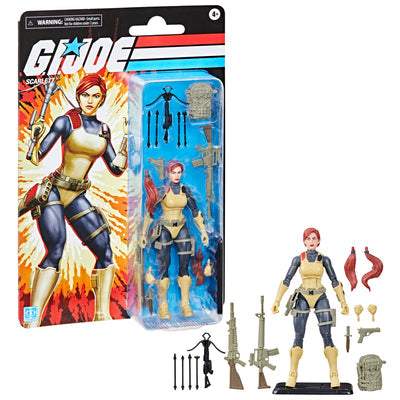 G.I. Joe Classified Series Retro Cardback Scarlett