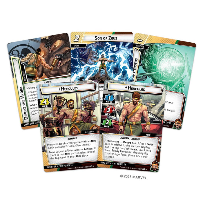 Marvel Champions LCG: Hercules - Hero Pack | Board Games | Fantasy Flight Games