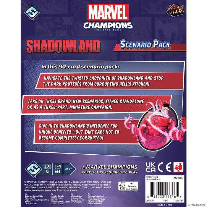 Marvel Champion LCG: Shadowlands - Scenario Pack