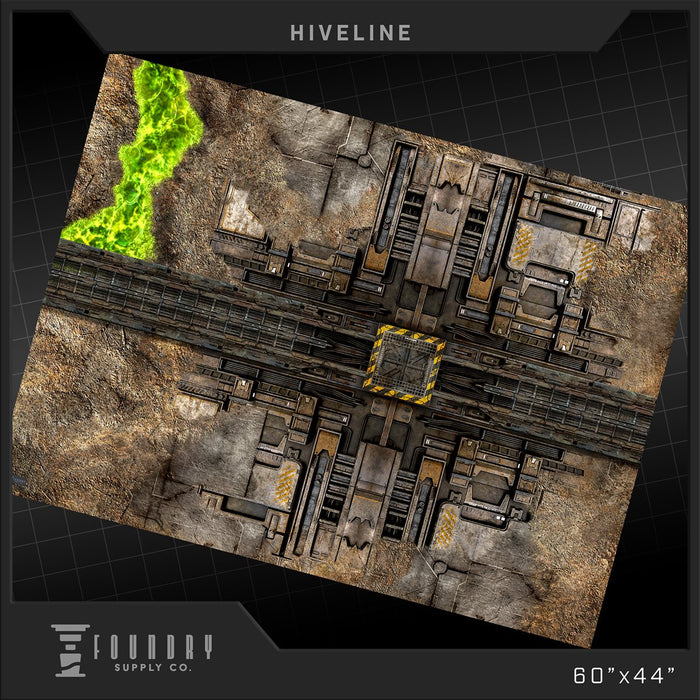 [PREORDER] Hiveline | 44"x60" Battle Mat | Foundry Supply Co.
