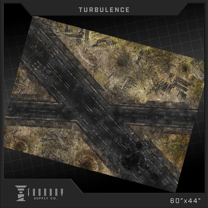 [PREORDER] Turbulence | 44"x60" Battle Mat | Foundry Supply Co.