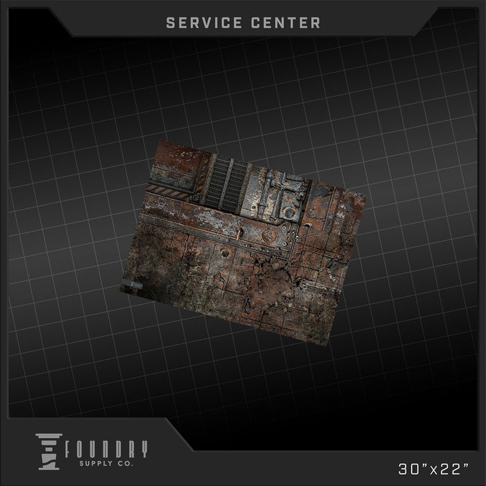 [PREORDER] Service Center | 22"x30" Battle Mat | Foundry Supply Co.