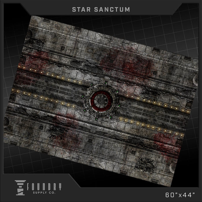 [PREORDER] Star Sanctum | 44"x60" Battle Mat | Foundry Supply Co.