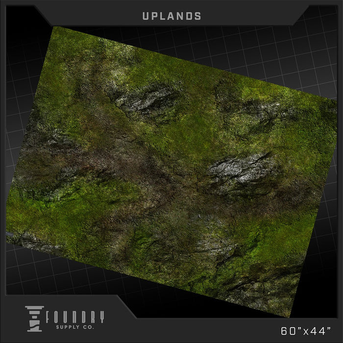 [PREORDER] Uplands | 44"x60" Battle Mat | Foundry Supply Co.