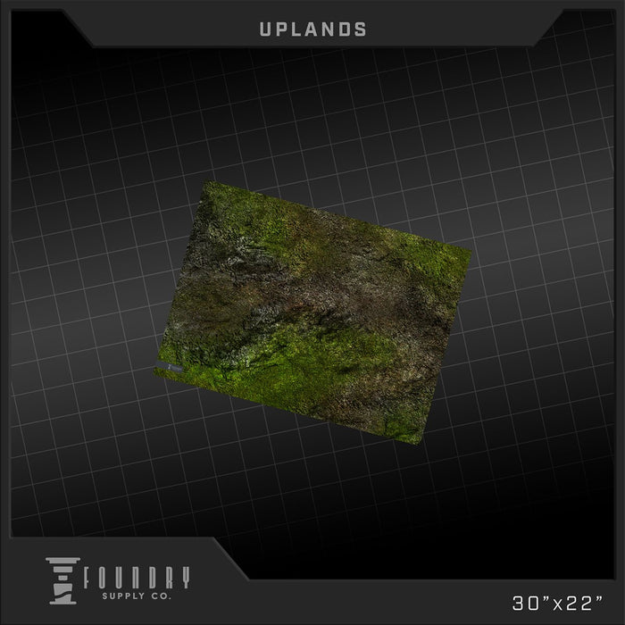 [PREORDER] Uplands | 22"x30" Battle Mat | Foundry Supply Co.
