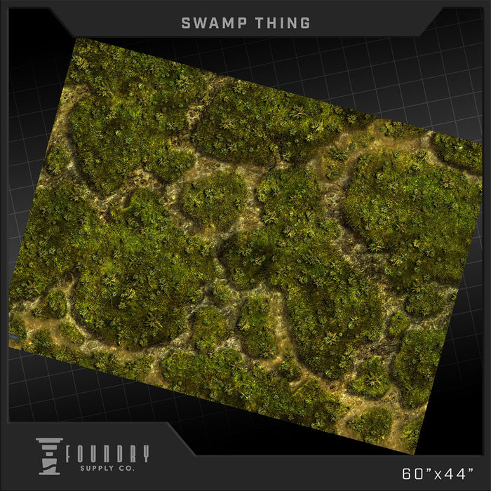 [PREORDER] Swamp Thing | 44"x60" Battle Mat | Foundry Supply Co.
