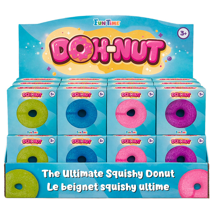 DOH-NUT | Stretchy Anti-Stress Donut Toys | Fun Time