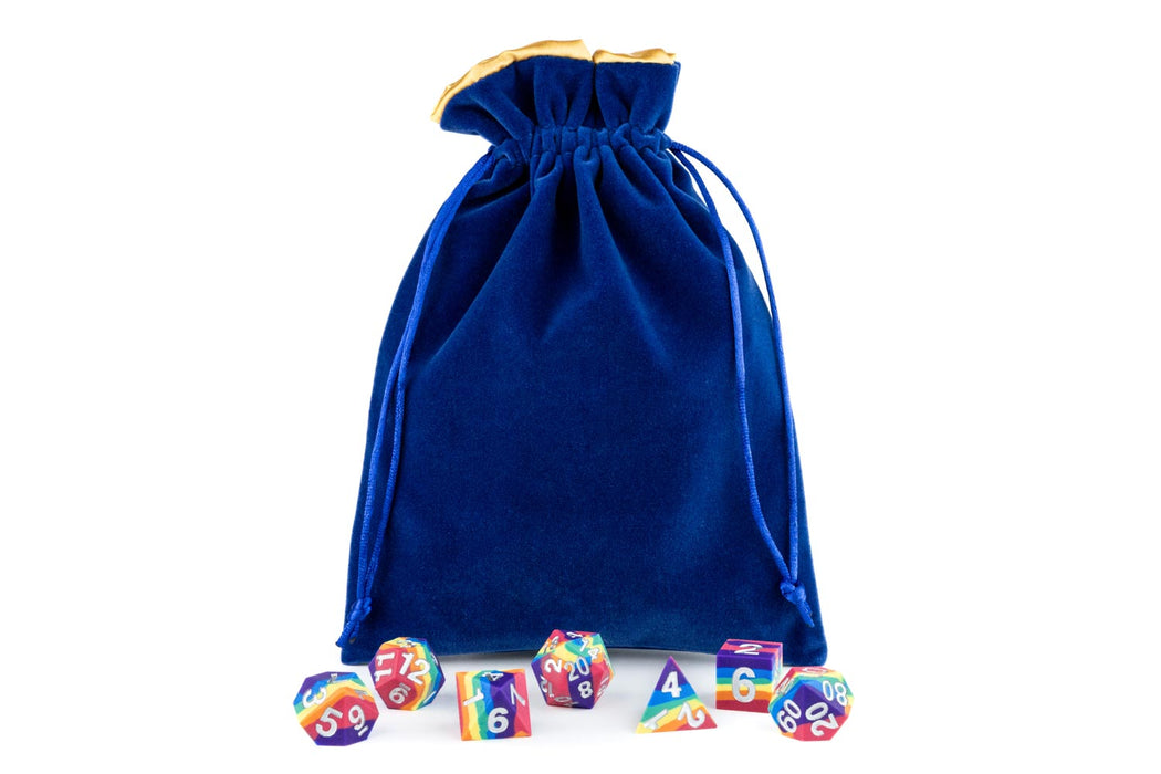 Velvet Dice Bag With Satin Liner 6"x8" | DnD Supplies | Fanroll