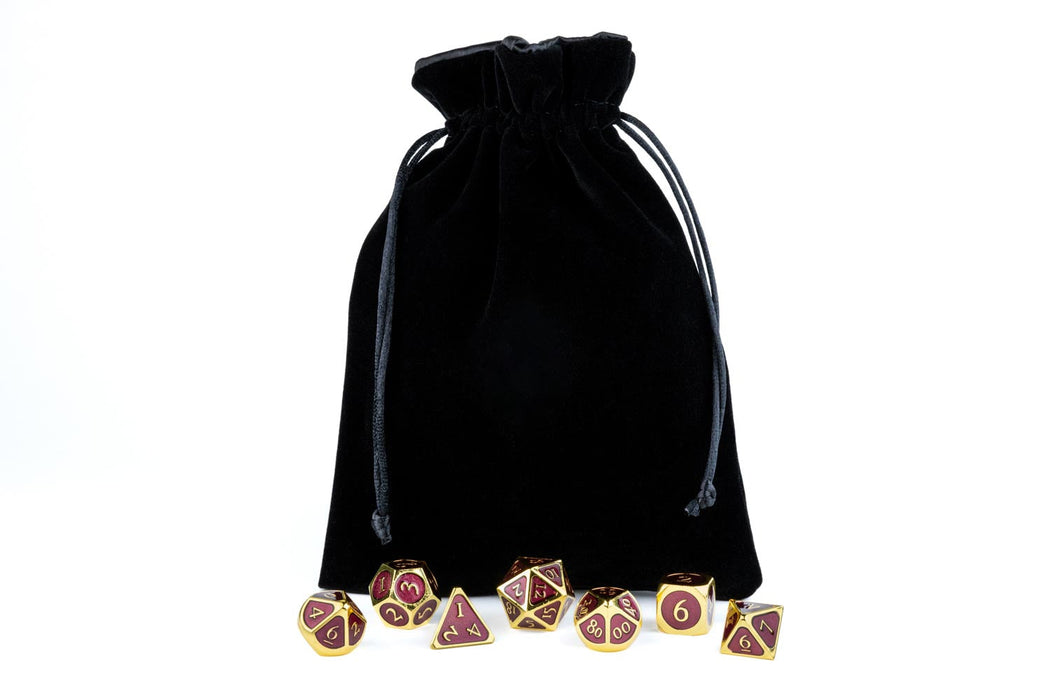 Velvet Dice Bag With Satin Liner 6"x8" | DnD Supplies | Fanroll