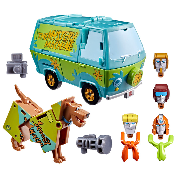 [PREORDER] Transformers Scooby Doo Mysterious Prime & Automutt | Action Figure | Hasbro