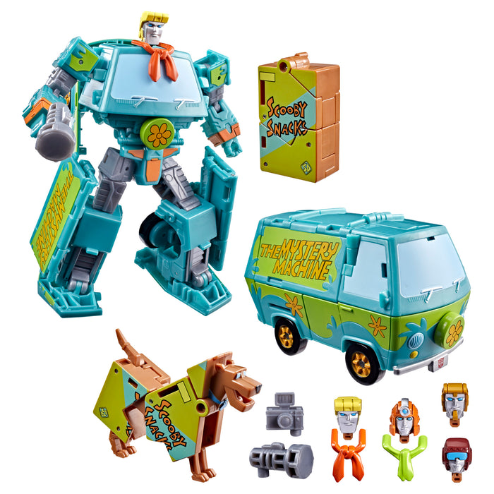 [PREORDER] Transformers Scooby Doo Mysterious Prime & Automutt | Action Figure | Hasbro