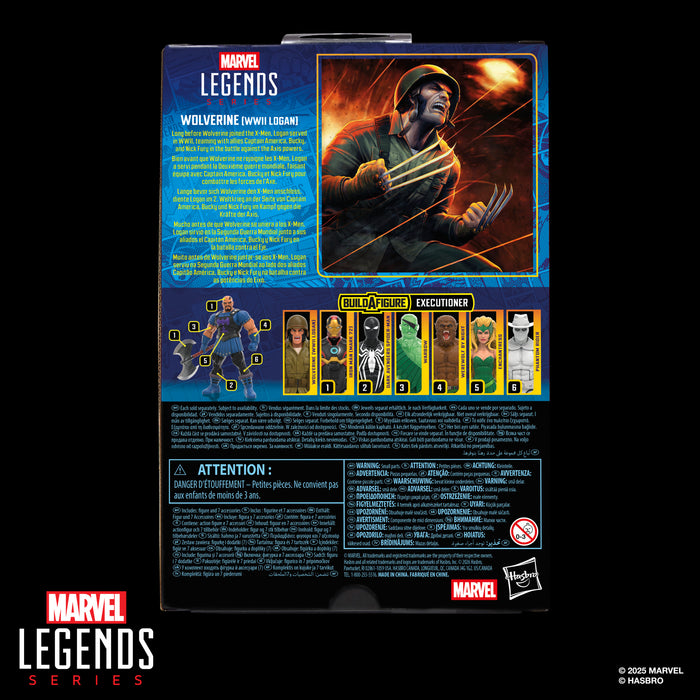 Marvel Legends Series Wolverine (WWII Logan) | Executioner BAF