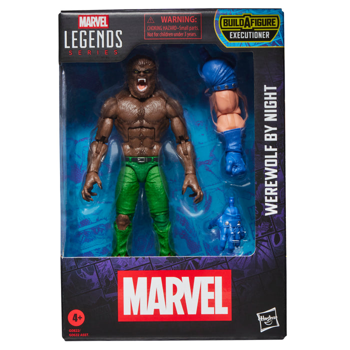Werewolf By Night Action Figure | Executioner BAF | Marvel Legends
