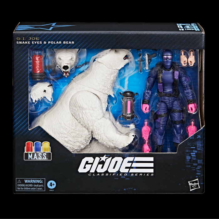 G.I. Joe Classified Series #161, Snake Eyes & Polar Bear Set