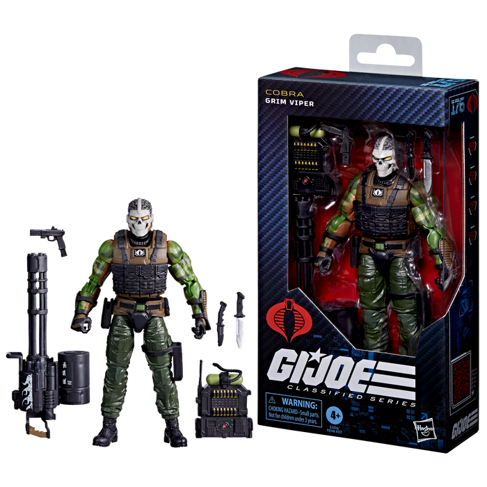 G.I. Joe Classified Series #176, Grim Viper | Action Figure | Hasbro