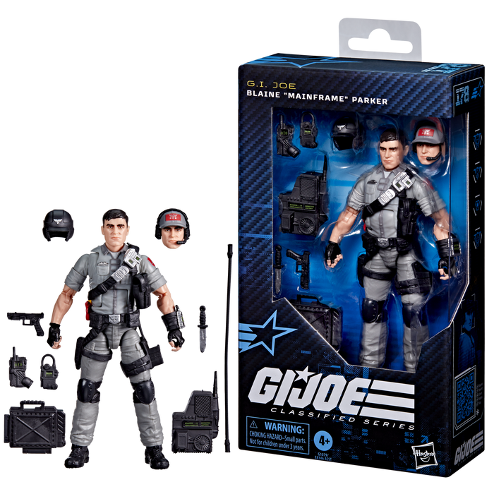 G.I. Joe Classified Series #178, Blaine “Mainframe” Parker | Action Figure | Hasbro