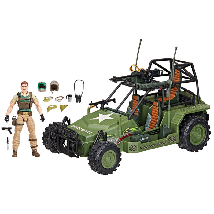 G.I. Joe Classified Series #171, Crankcase & A.W.E. Striker | Action Figure | Hasbro