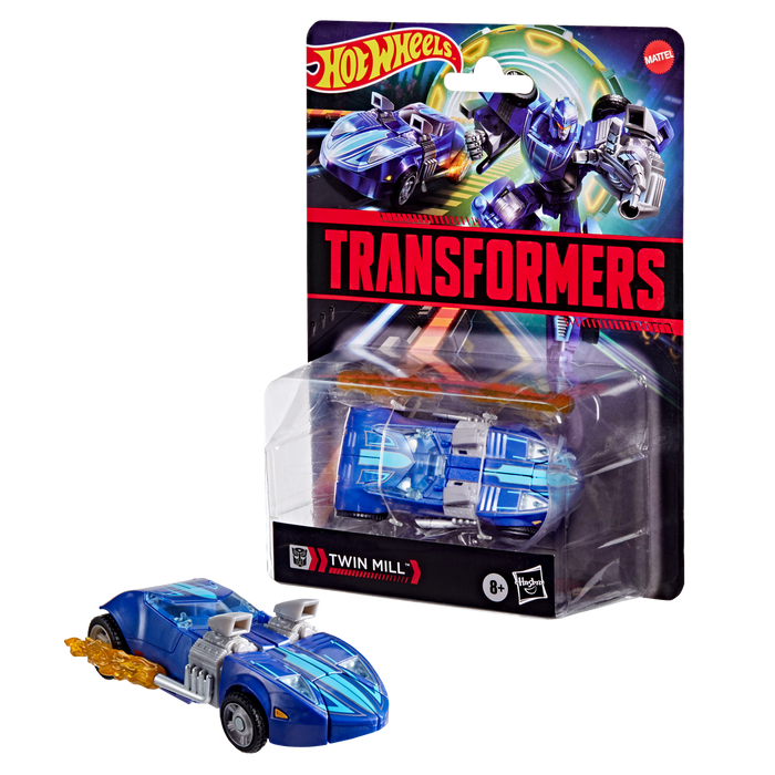 Transformers Collaborative Hot Wheels x Transformers Twin Mill | Action Figures | Hasbro