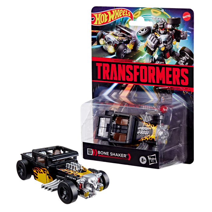 Transformers Collaborative Hot Wheels x Transformers Bone Shaker | Action Figures | Hasbro