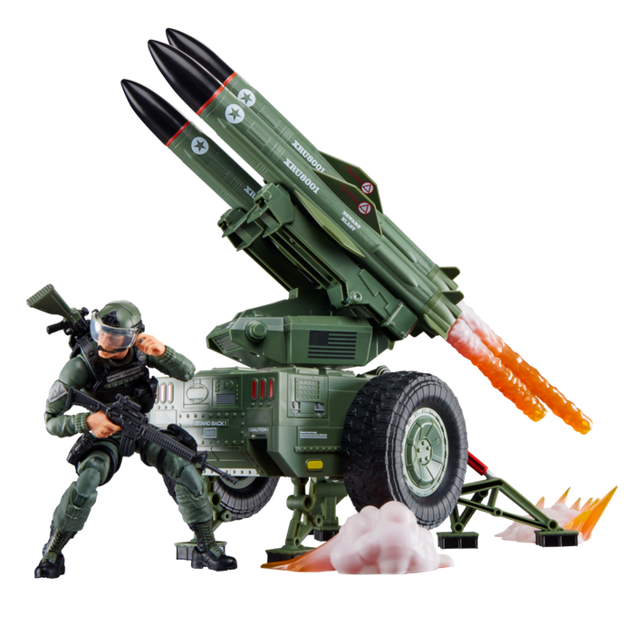 G.I. Joe Classified Series #182, Clayton “Hawk” Abernathy with M.M.S. (Mobile Missile System)