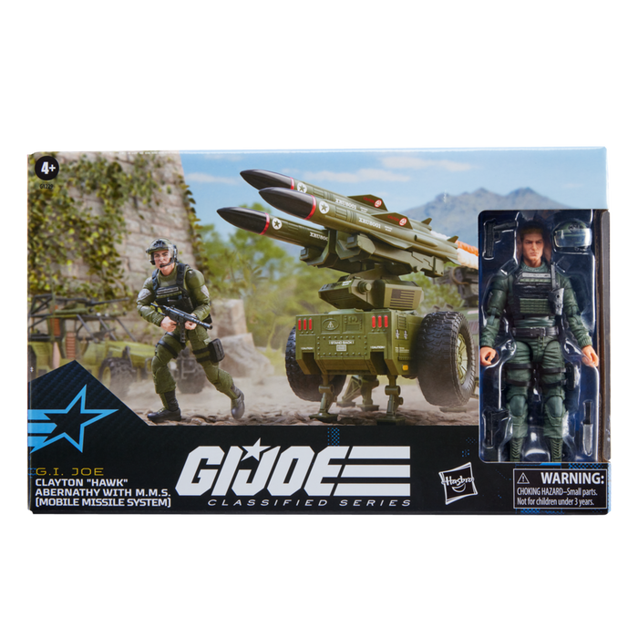 G.I. Joe Classified Series #182, Clayton “Hawk” Abernathy with M.M.S. (Mobile Missile System)