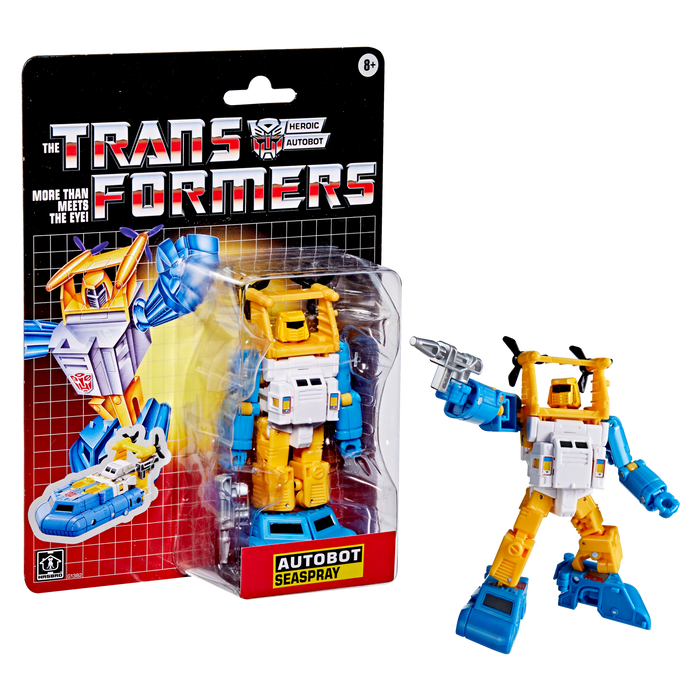 Transformers Retro G1 Autobot Seaspray | ACTION FIGURE | HASBRO