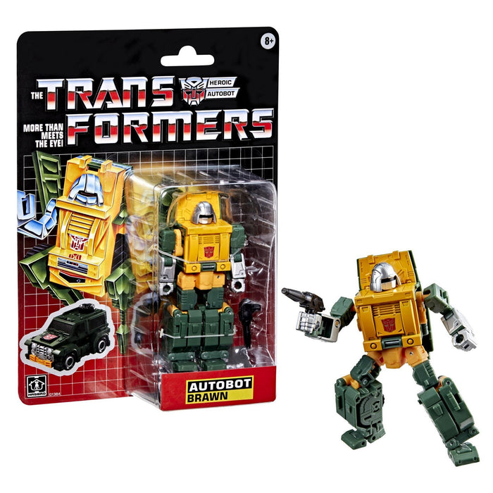 Transformers Retro G1 Autobot Brawn | ACTION FIGURE | HASBRO