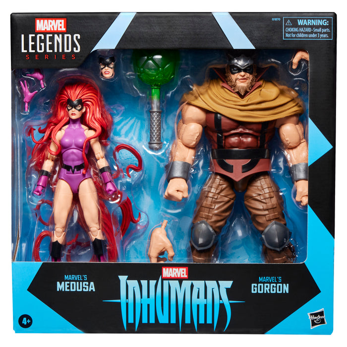 [PREORDER] Marvel Legends Series Inhumans Marvel’s Medusa & Marvel’s Gorgon Two-Pack | Hasbro