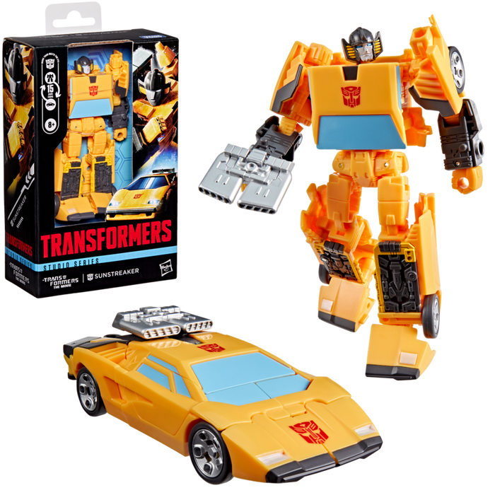 The Transformers: The Movie Deluxe Class Sunstreaker (Studio Series) | Action Figure | Hasbro