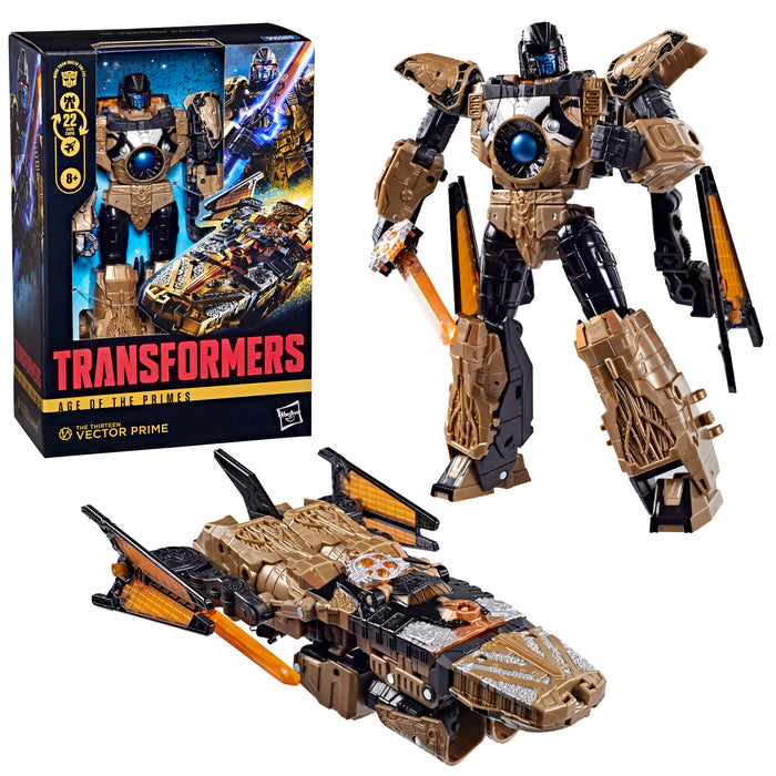 [PREORDER] Transformers Age of the Primes Voyager Class The Thirteen Vector Prime | Action Figure | Hasbro