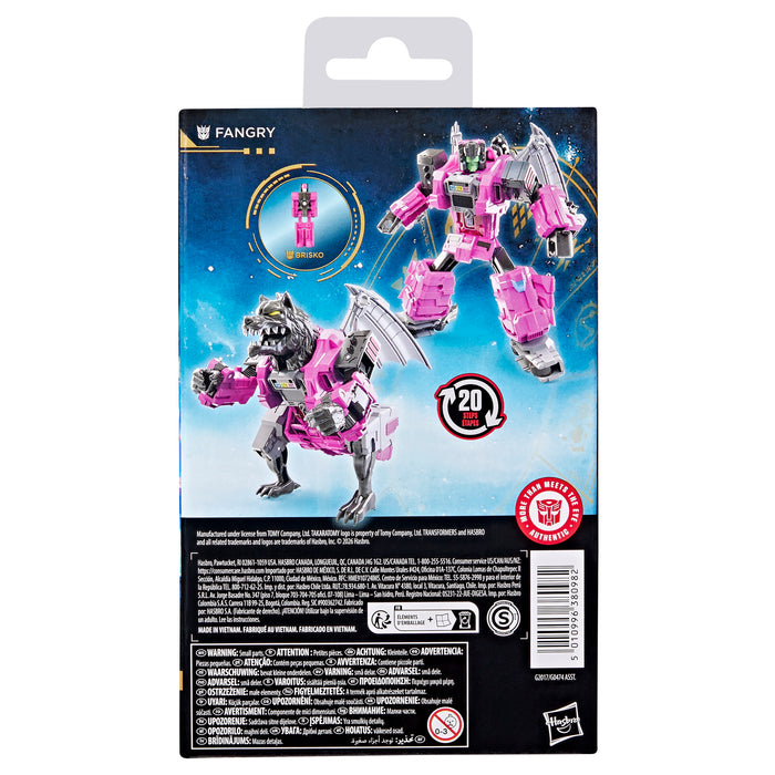 [PREORDER] Transformers Age of the Primes Deluxe Class Fangry | Action Figure | Hasbro