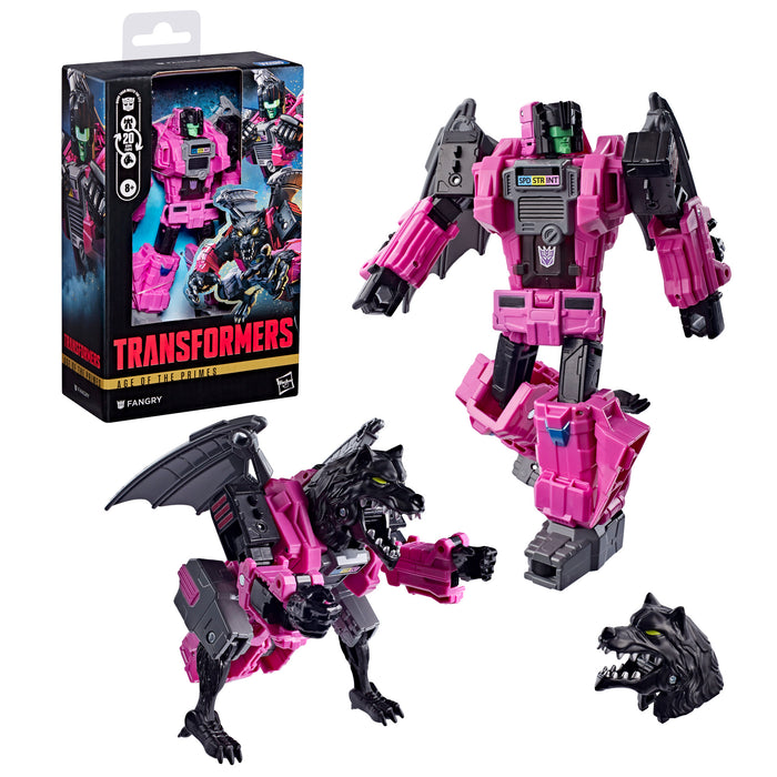 [PREORDER] Transformers Age of the Primes Deluxe Class Fangry | Action Figure | Hasbro