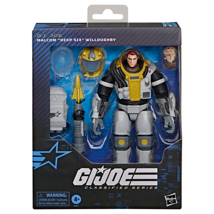 [PREORDER] G.I. Joe Classified Series #206, Malcom "Deep Six" Willoughby | Action Figure | Hasbro