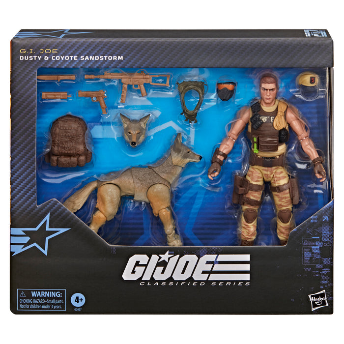 [PREORDER] G.I. Joe Classified Series #217, Dusty & Coyote Sandstorm  | Action Figure | Hasbro