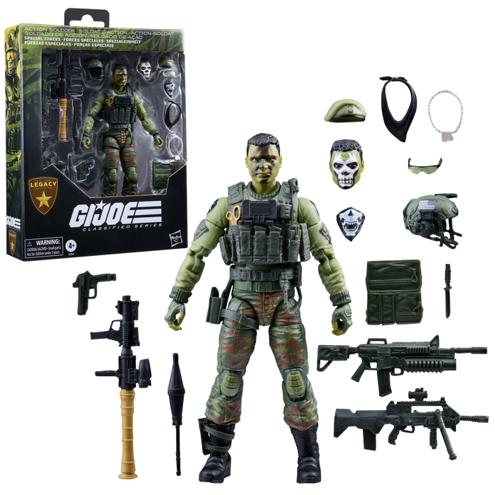 G.I. Joe Classified Series Legacy Collection: Action Soldier - Special Forces   | Action Figure | Hasbro