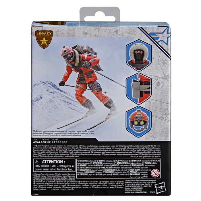 [PREORDER] G.I. Joe Classified Series Legacy Collection: Action Joe - Avalanche Response  | Action Figure | Hasbro